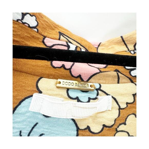 Dodo Bar Or Nancy Midi Shirt Multicolor Floral Printed Multicolor Size Small - Picture 8 of 11